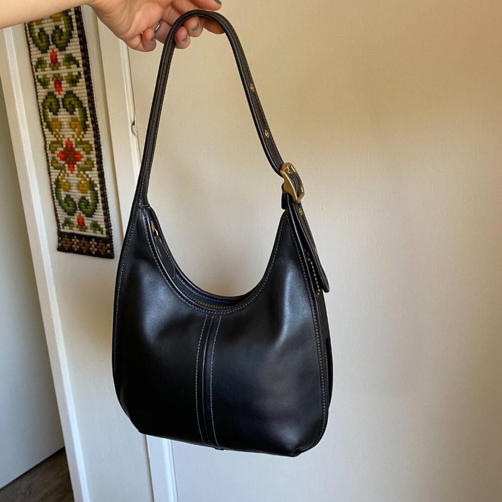 SOLD Coach Ergo Shoulder Bag Black C2265